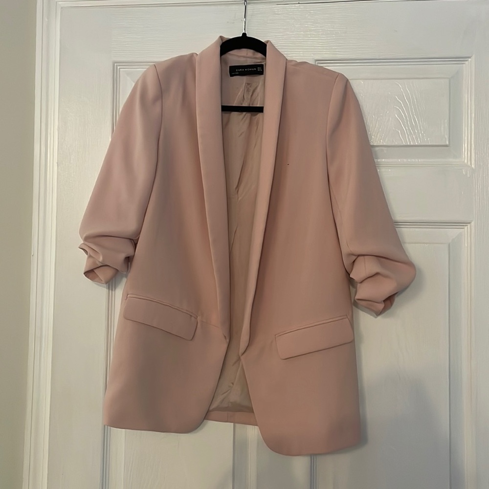 Blush Pink Blazer